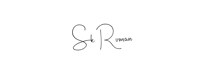 Make a short Sk Ruman signature style. Manage your documents anywhere anytime using Andilay-7BmLP. Create and add eSignatures, submit forms, share and send files easily. Sk Ruman signature style 4 images and pictures png