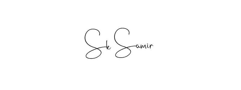 Once you've used our free online signature maker to create your best signature Andilay-7BmLP style, it's time to enjoy all of the benefits that Sk Samir name signing documents. Sk Samir signature style 4 images and pictures png