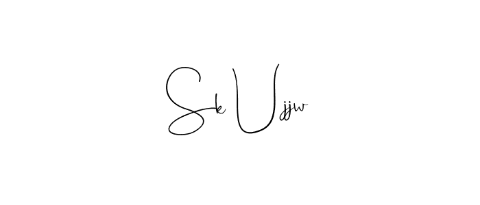 Once you've used our free online signature maker to create your best signature Andilay-7BmLP style, it's time to enjoy all of the benefits that Sk Ujjw name signing documents. Sk Ujjw signature style 4 images and pictures png