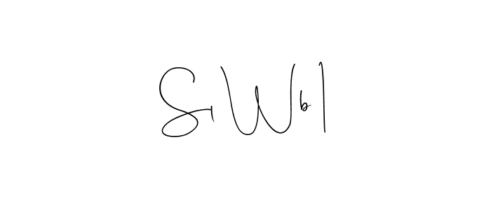 You should practise on your own different ways (Andilay-7BmLP) to write your name (Sl Wb 1) in signature. don't let someone else do it for you. Sl Wb 1 signature style 4 images and pictures png