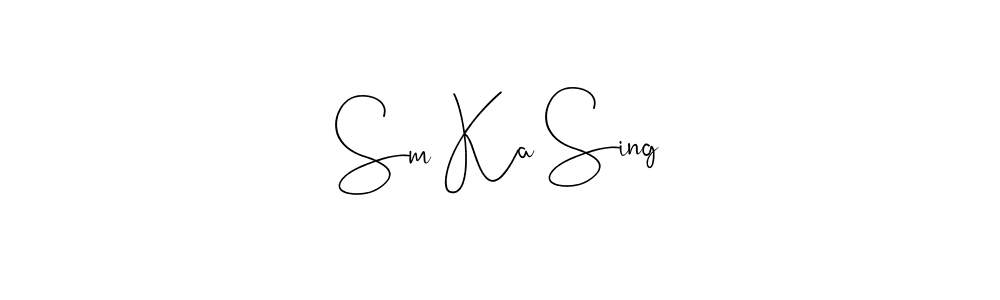 Best and Professional Signature Style for Sm Ka Sing. Andilay-7BmLP Best Signature Style Collection. Sm Ka Sing signature style 4 images and pictures png