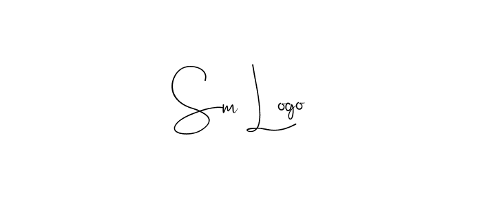 Also we have Sm Logo name is the best signature style. Create professional handwritten signature collection using Andilay-7BmLP autograph style. Sm Logo signature style 4 images and pictures png