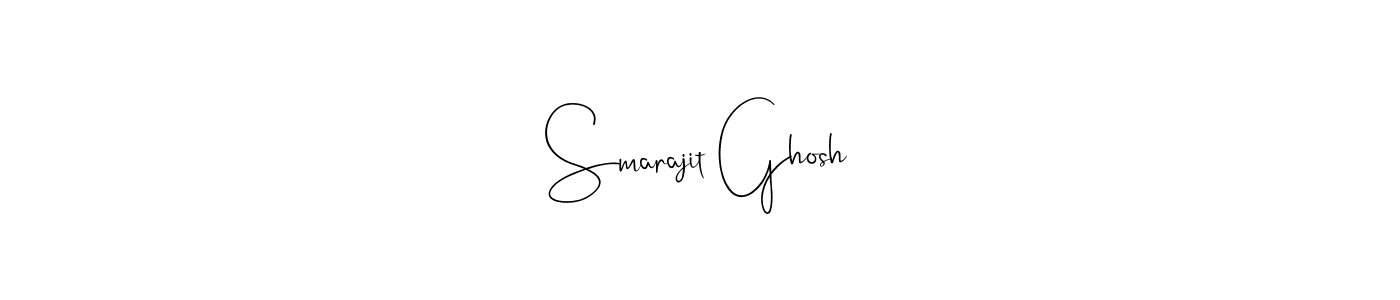 Also we have Smarajit Ghosh name is the best signature style. Create professional handwritten signature collection using Andilay-7BmLP autograph style. Smarajit Ghosh signature style 4 images and pictures png