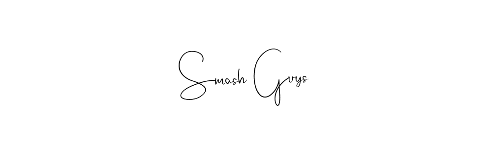 It looks lik you need a new signature style for name Smash Guys. Design unique handwritten (Andilay-7BmLP) signature with our free signature maker in just a few clicks. Smash Guys signature style 4 images and pictures png