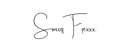 Use a signature maker to create a handwritten signature online. With this signature software, you can design (Andilay-7BmLP) your own signature for name Smoll Flexxx. Smoll Flexxx signature style 4 images and pictures png