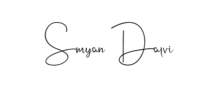 Upgrade your professional image with Smyan Dalvi signature created with Andilay-7BmLP font. Fast, free, and watermark-free download. Smyan Dalvi signature style 4 images and pictures png