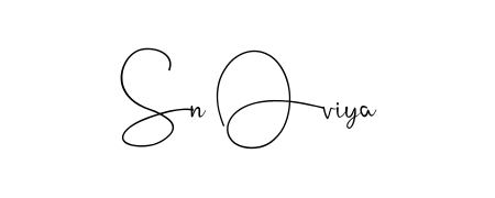 Stand out with a creative autograph for Sn Oviya. The Andilay-7BmLP styling blends modern aesthetics with classic signature flourishes. Sn Oviya signature style 4 images and pictures png