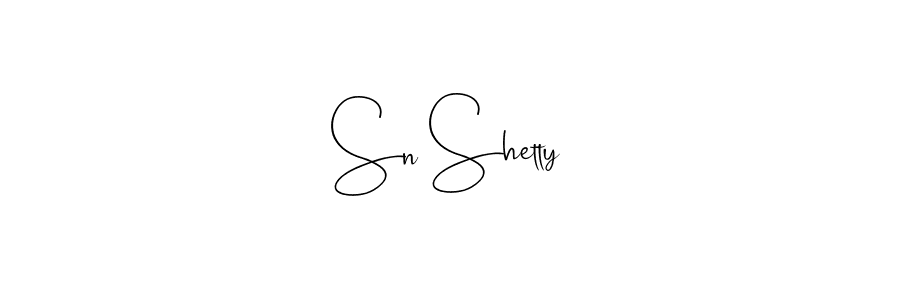 Similarly Andilay-7BmLP is the best handwritten signature design. Signature creator online .You can use it as an online autograph creator for name Sn Shetty. Sn Shetty signature style 4 images and pictures png