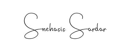 Personalize your online presence with Snehasis Sardar signature rendered in elegant Andilay-7BmLP font. Great for website footers and blogs. Snehasis Sardar signature style 4 images and pictures png