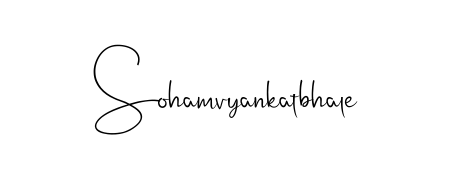 If you are searching for the best signature style for your name Sohamvyankatbhale, here we have designed multiple signature styles using Andilay-7BmLP. Sohamvyankatbhale signature style 4 images and pictures png
