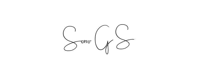 The best way (Andilay-7BmLP) to make a short signature is to pick only two or three words in your name. The name Sonu G S include a total of six letters. For converting this name. Sonu G S signature style 4 images and pictures png