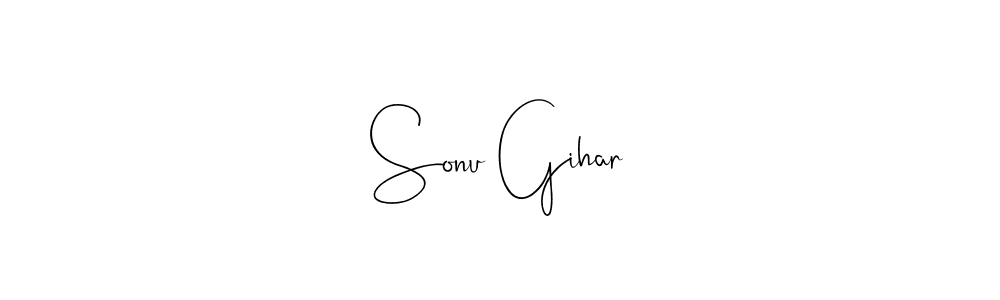 Best and Professional Signature Style for Sonu Gihar. Andilay-7BmLP Best Signature Style Collection. Sonu Gihar signature style 4 images and pictures png