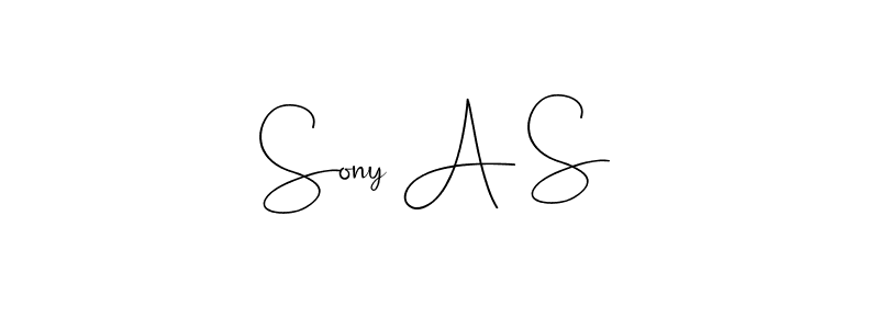 You should practise on your own different ways (Andilay-7BmLP) to write your name (Sony A S) in signature. don't let someone else do it for you. Sony A S signature style 4 images and pictures png