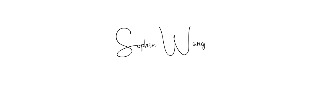 Also we have Sophie Wang name is the best signature style. Create professional handwritten signature collection using Andilay-7BmLP autograph style. Sophie Wang signature style 4 images and pictures png
