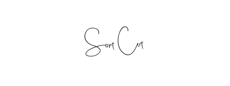 The best way (Andilay-7BmLP) to make a short signature is to pick only two or three words in your name. The name Sort Cut include a total of six letters. For converting this name. Sort Cut signature style 4 images and pictures png