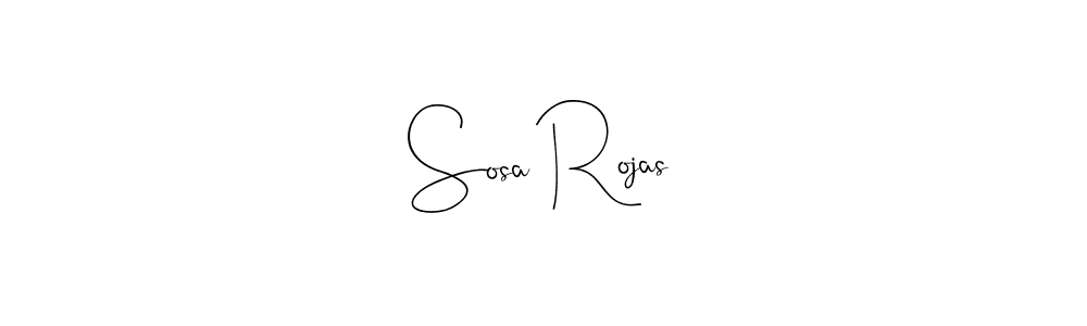 It looks lik you need a new signature style for name Sosa Rojas. Design unique handwritten (Andilay-7BmLP) signature with our free signature maker in just a few clicks. Sosa Rojas signature style 4 images and pictures png