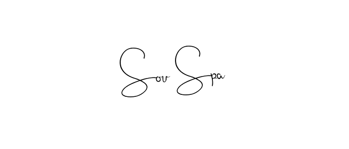 Also we have Sou Spa name is the best signature style. Create professional handwritten signature collection using Andilay-7BmLP autograph style. Sou Spa signature style 4 images and pictures png