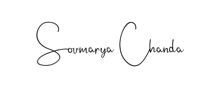 Looking for an artistic signature for Soumarya Chanda? The Andilay-7BmLP calligraphy style gives a sophisticated flow suitable for business cards and emails. Soumarya Chanda signature style 4 images and pictures png
