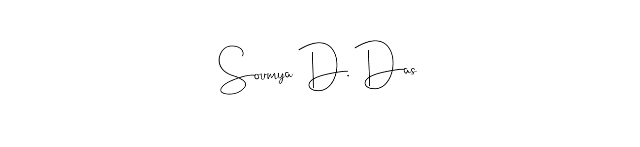 Soumya D. Das stylish signature style. Best Handwritten Sign (Andilay-7BmLP) for my name. Handwritten Signature Collection Ideas for my name Soumya D. Das. Soumya D. Das signature style 4 images and pictures png