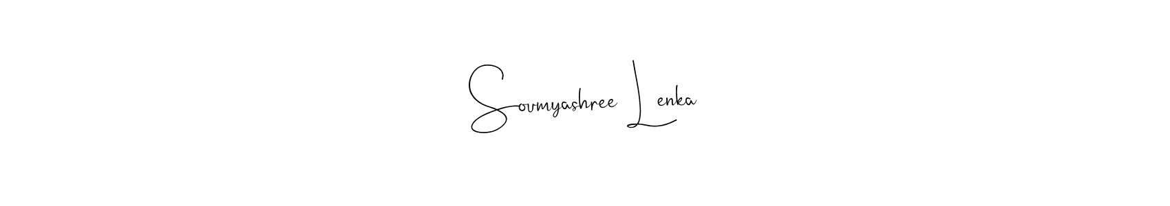 Here are the top 10 professional signature styles for the name Soumyashree Lenka. These are the best autograph styles you can use for your name. Soumyashree Lenka signature style 4 images and pictures png