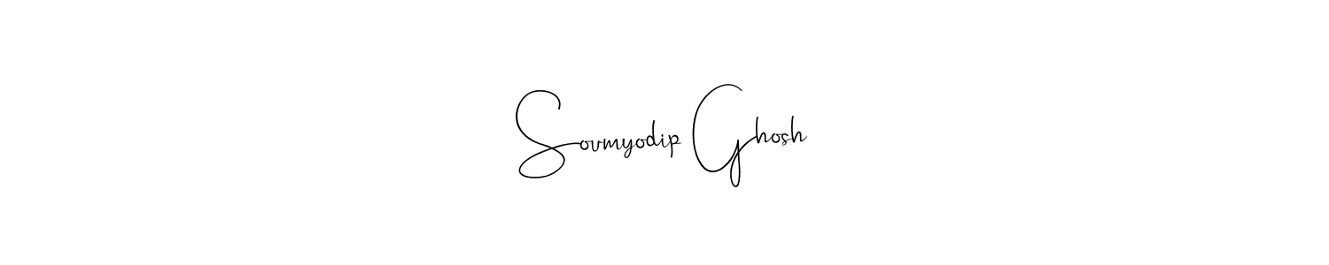 Also we have Soumyodip Ghosh name is the best signature style. Create professional handwritten signature collection using Andilay-7BmLP autograph style. Soumyodip Ghosh signature style 4 images and pictures png