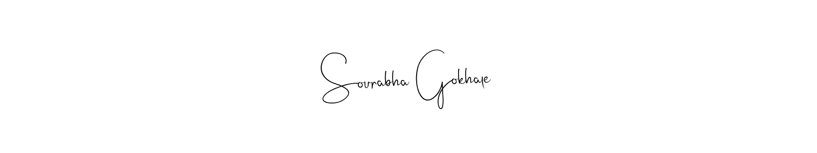 Use a signature maker to create a handwritten signature online. With this signature software, you can design (Andilay-7BmLP) your own signature for name Sourabha Gokhale. Sourabha Gokhale signature style 4 images and pictures png