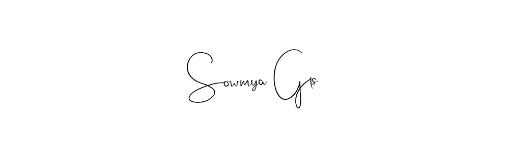 Once you've used our free online signature maker to create your best signature Andilay-7BmLP style, it's time to enjoy all of the benefits that Sowmya Gls name signing documents. Sowmya Gls signature style 4 images and pictures png