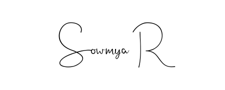 Download transparent PNG signature for name Sowmya R styled with Andilay-7BmLP font. Ready to paste directly into PDF and Word agreements. Sowmya R signature style 4 images and pictures png