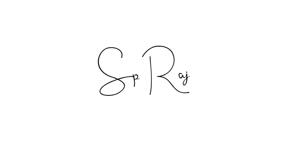 Also we have Sp Raj name is the best signature style. Create professional handwritten signature collection using Andilay-7BmLP autograph style. Sp Raj signature style 4 images and pictures png