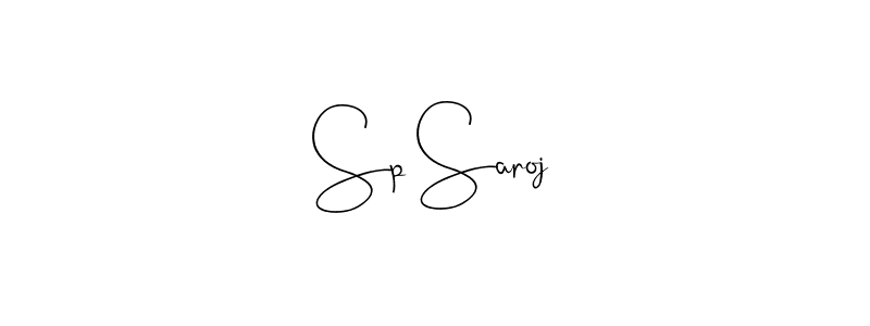 Make a beautiful signature design for name Sp Saroj. Use this online signature maker to create a handwritten signature for free. Sp Saroj signature style 4 images and pictures png