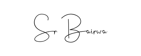 Similarly Andilay-7BmLP is the best handwritten signature design. Signature creator online. You can use it as an online autograph creator for name Sr Bairwa. Sr Bairwa signature style 4 images and pictures png