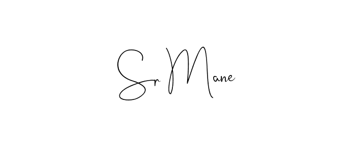 Design your own signature with our free online signature maker. With this signature software, you can create a handwritten (Andilay-7BmLP) signature for name Sr Mane. Sr Mane signature style 4 images and pictures png