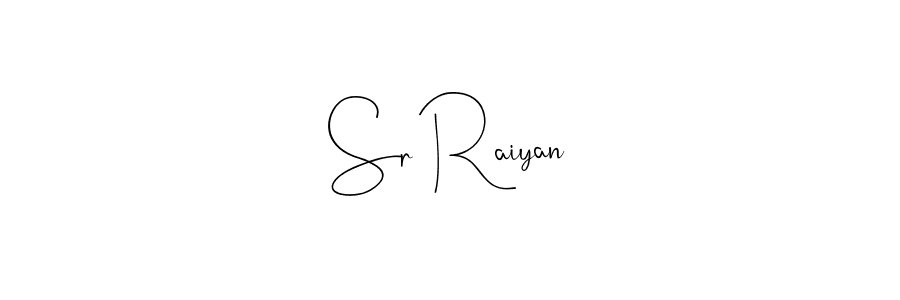Here are the top 10 professional signature styles for the name Sr Raiyan. These are the best autograph styles you can use for your name. Sr Raiyan signature style 4 images and pictures png