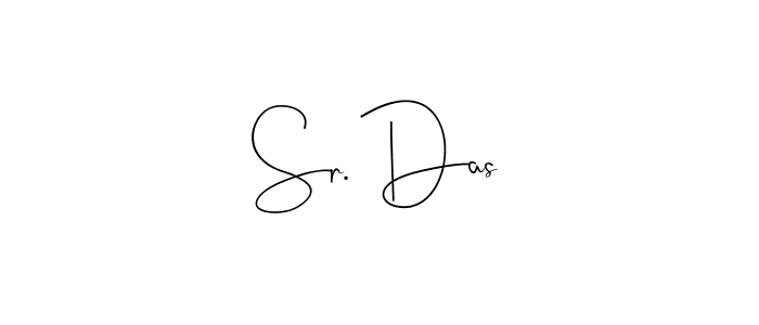 This is the best signature style for the Sr. Das name. Also you like these signature font (Andilay-7BmLP). Mix name signature. Sr. Das signature style 4 images and pictures png