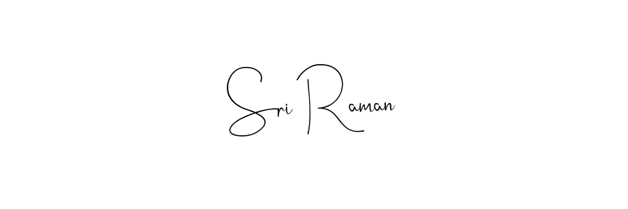 Make a beautiful signature design for name Sri Raman. Use this online signature maker to create a handwritten signature for free. Sri Raman signature style 4 images and pictures png