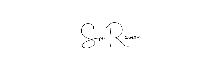 How to make Sri Ramar signature? Andilay-7BmLP is a professional autograph style. Create handwritten signature for Sri Ramar name. Sri Ramar signature style 4 images and pictures png