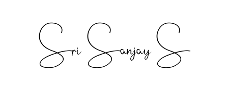 Create your official email sign-off with Sri Sanjay S name in Andilay-7BmLP style. Crisp, clean, and perfectly legible across all screens. Sri Sanjay S signature style 4 images and pictures png