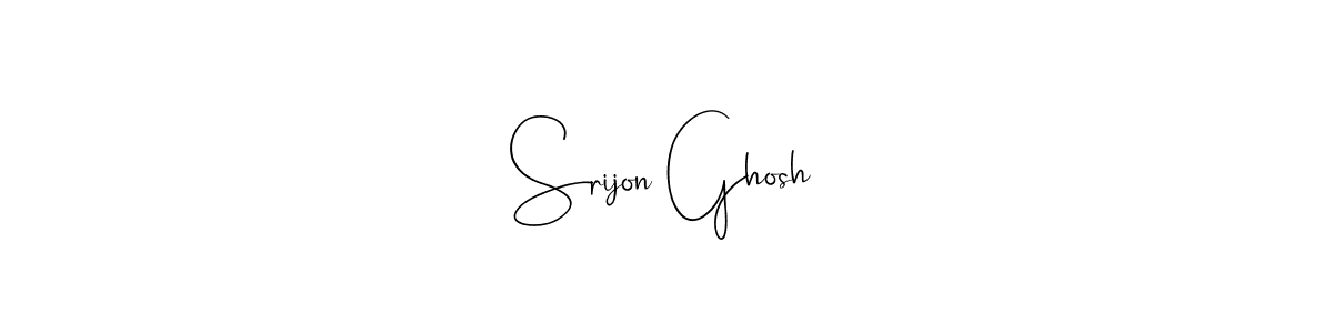 Here are the top 10 professional signature styles for the name Srijon Ghosh. These are the best autograph styles you can use for your name. Srijon Ghosh signature style 4 images and pictures png