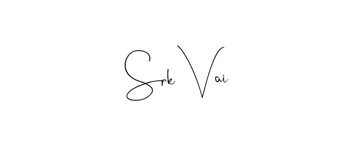Make a beautiful signature design for name Srk Vai. Use this online signature maker to create a handwritten signature for free. Srk Vai signature style 4 images and pictures png