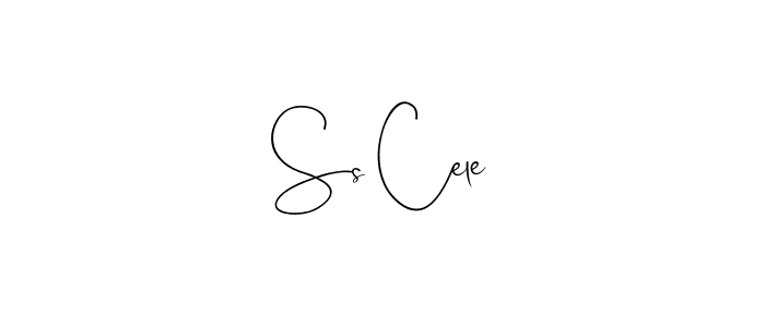 Once you've used our free online signature maker to create your best signature Andilay-7BmLP style, it's time to enjoy all of the benefits that Ss Cele name signing documents. Ss Cele signature style 4 images and pictures png