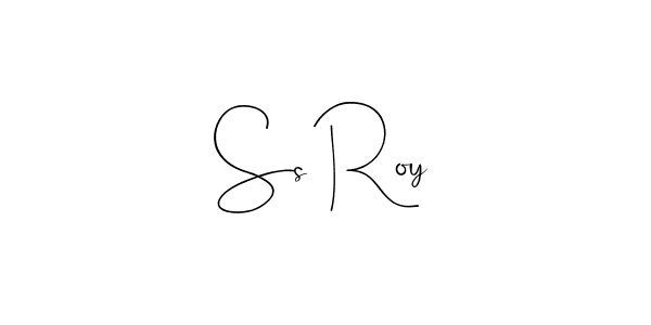 This is the best signature style for the Ss Roy name. Also you like these signature font (Andilay-7BmLP). Mix name signature. Ss Roy signature style 4 images and pictures png