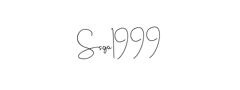 Make a beautiful signature design for name Ssga1999. Use this online signature maker to create a handwritten signature for free. Ssga1999 signature style 4 images and pictures png
