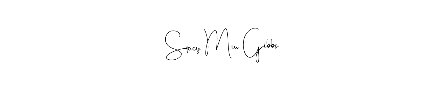 You can use this online signature creator to create a handwritten signature for the name Stacy Mia Gibbs. This is the best online autograph maker. Stacy Mia Gibbs signature style 4 images and pictures png