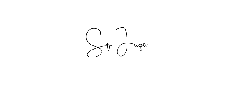 This is the best signature style for the Str Jaga name. Also you like these signature font (Andilay-7BmLP). Mix name signature. Str Jaga signature style 4 images and pictures png