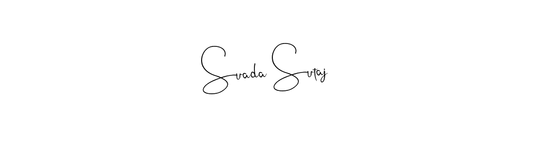 Here are the top 10 professional signature styles for the name Suada Sutaj. These are the best autograph styles you can use for your name. Suada Sutaj signature style 4 images and pictures png