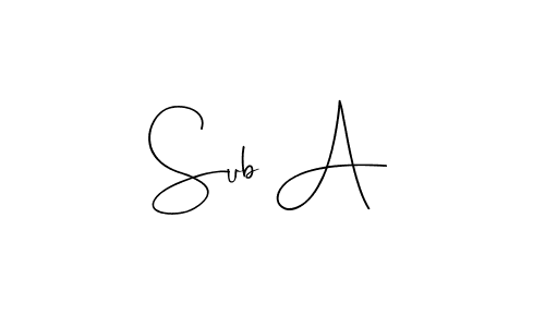 Here are the top 10 professional signature styles for the name Sub A. These are the best autograph styles you can use for your name. Sub A signature style 4 images and pictures png