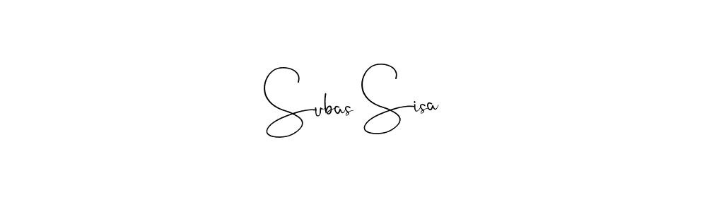 Here are the top 10 professional signature styles for the name Subas Sisa. These are the best autograph styles you can use for your name. Subas Sisa signature style 4 images and pictures png