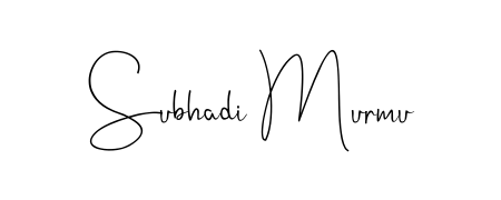 Stand out with a creative autograph for Subhadi Murmu. The Andilay-7BmLP styling blends modern aesthetics with classic signature flourishes. Subhadi Murmu signature style 4 images and pictures png