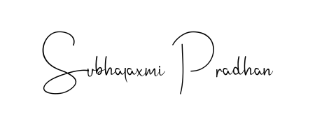 Try this chic Subhalaxmi Pradhan handwritten sign style. Using Andilay-7BmLP font elements, it gives your name a sleek, memorable identity. Subhalaxmi Pradhan signature style 4 images and pictures png