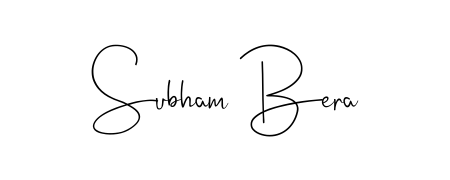 Make your name Subham Bera memorable on every contract using Andilay-7BmLP autograph style. Instant transparent background export available. Subham Bera signature style 4 images and pictures png